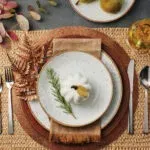 Plato Playo Porcelana Tramontina Rustico Marron 25 Cm