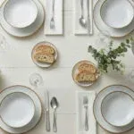Plato Pan Porcelana Tramontina Rustico Marron 16 Cm Blanco/marrón Rústico Marrón