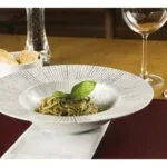 Plato Pasta Porcelana Tramontina Diamantina 27 Cm Blanco