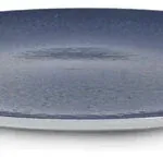 28266TRA0121-3 Plato Playo Porcelana Tramontina Topazio 25 Cm Azul Oscuro Topazio
