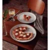 28266TRA0124-3 Playo De Pizza Porcelana Tramontina 33 Cm Liso Blanco