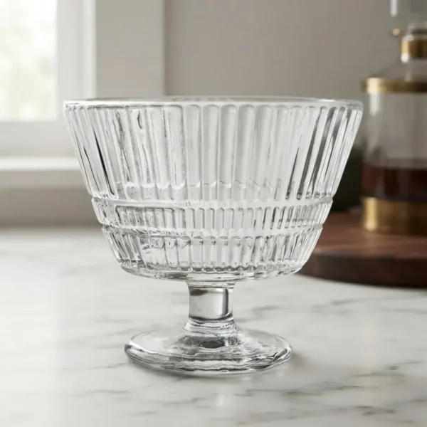 VASO VIDRIO LABRADO - 340 ML