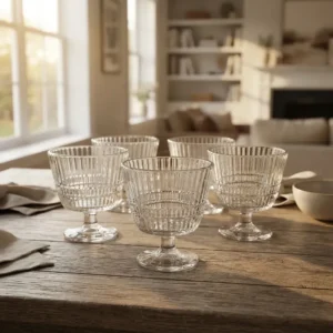 VASO VIDRIO LABRADO - 340 ML
