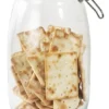 FRASCO DE VIDRIO CIERRE HERMETICO CON  TAPA DE BAMBÚ 1500ML
