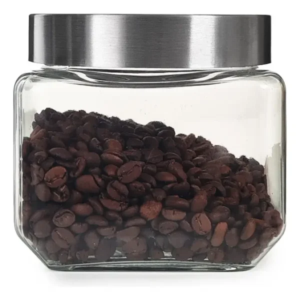 FRASCO DE VIDRIO CON TAPA DE ROSCA 850ML