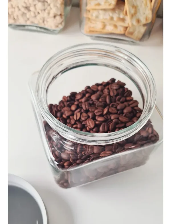 FRASCO DE VIDRIO CON TAPA DE ROSCA 850ML