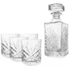 Set X 5 Piezas Para Whisky Vasos Y Licorera Otten 750 Ml