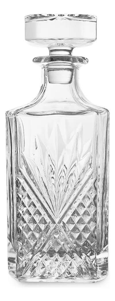Set X 5 Piezas Para Whisky Vasos Y Licorera Otten 750 Ml