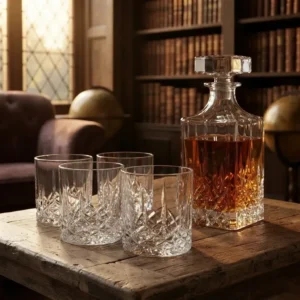 31273DUN0013-6 Set X 5 Piezas Para Whisky Vasos Y Licorera Otten 750 Ml