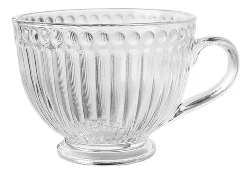 TAZA VIDRIO LABRADO - 457 ML