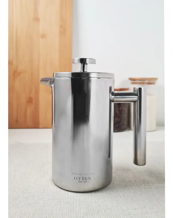 CAFETERA EMBOLO ACERO 1L EB-CP1000K-MP