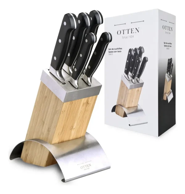 OTTEN-TACO DE CUCHILLOS 5PZAS BA513