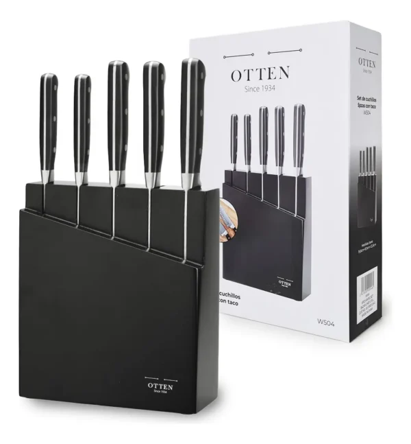 OTTEN-TACO DE CUCHILLOS 5PZAS W504