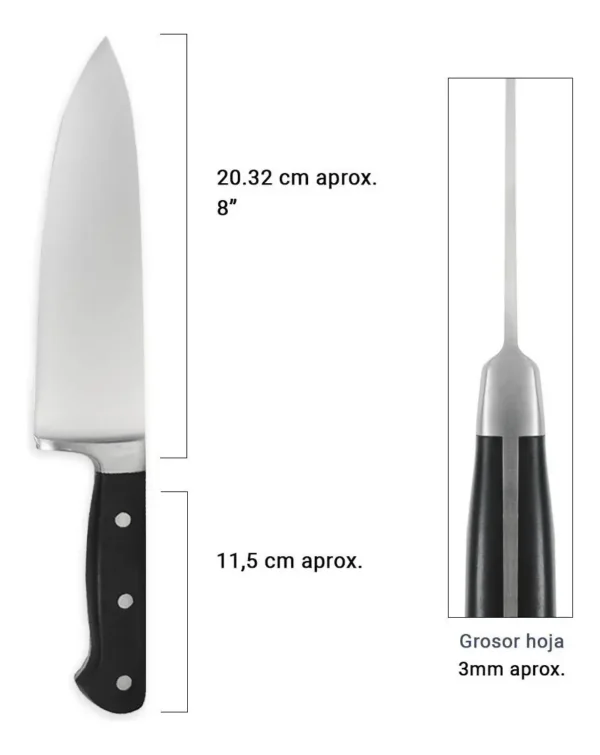 OTTEN-TACO DE CUCHILLOS 5PZAS W504