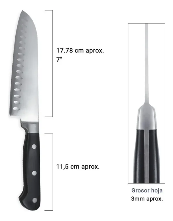 OTTEN-TACO DE CUCHILLOS 5PZAS W504