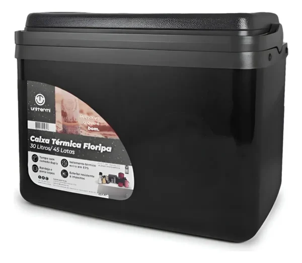 CONSERVADORA FLORIPA 30 L - TAPA BANDEJA - ROJO -71101