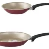 33229PAN0078-4 MAGNIFIC - JUEGO DE 2 SARTENES FRANCESAS 16+20 CM- COLOR CEREZA