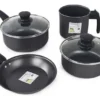 33229PAN0083-5 MAGNIFIC - JUEGO C/4 OLLAS - COLOR NEGRO