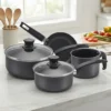 33229PAN0083-6 MAGNIFIC - JUEGO C/4 OLLAS - COLOR NEGRO