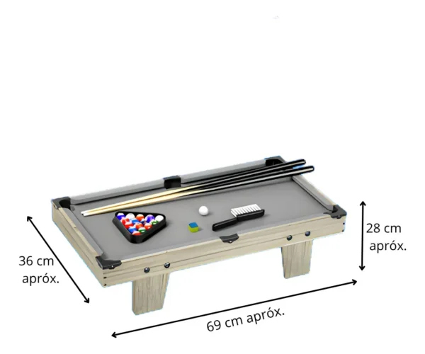 MESA DE JUEGOS MULTIPLE INTERCAMBIABLE  69*37*68CM  TS1117-41