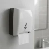 Dispenser De Toalla De Papel Con Sensor A Pila Otten Blanco