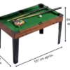MESA DE JUEGOS MULTIPLE INTERCAMBIABLE 107*61*84.5CM  TS1117-42
