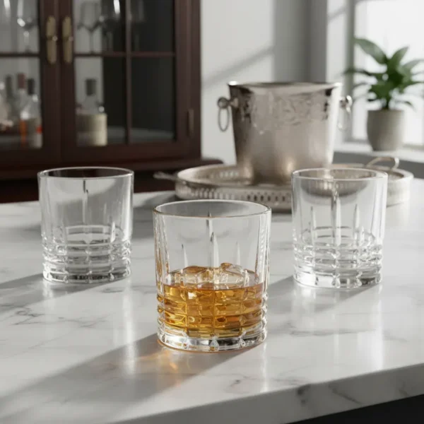 VASO VIDRIO LABRADO - 330 ML