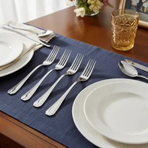 34014OTT033-3 TENEDOR MESA - AMBAR