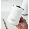 MATE DE AC INOX -  236 ML / PARED DE DOBLE ACERO. MANTIENE EL CALOR POR 6 HS Y EL FRÍO POR 4 HS BLANCO