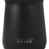 MATE DE AC INOX -  236 ML / PARED DE DOBLE ACERO. MANTIENE EL CALOR POR 6 HS Y EL FRÍO POR 4 HS NEGRO