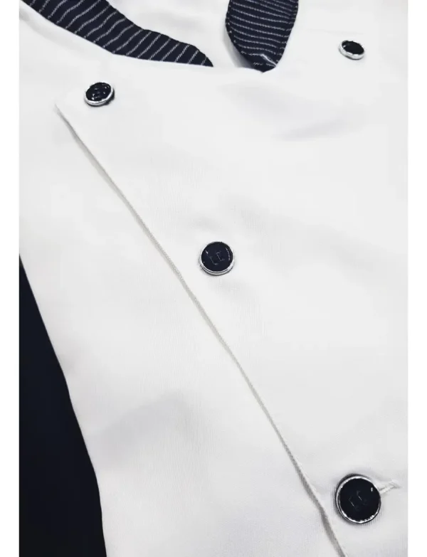 CHAQUETA DE CHEF BLANCA MANGA LARGA XL - TF505-14