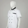 CHAQUETA DE CHEF BLANCA MANGA CORTA 2XL - TF505-15
