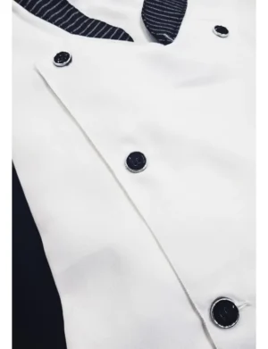 CHAQUETA DE CHEF BLANCA MANGA CORTA 2XL - TF505-15