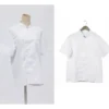 CHAQUETA DE CHEF BLANCA MANGA CORTA XL - TF505-19