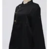 CHAQUETA DE CHEF NEGRA MANGA LARGA L - TF505-20