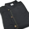 CHAQUETA DE CHEF NEGRA MANGA LARGA 2XL - TF505-20