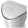Cesto De Basura Chico C/ Tapa Vaivén Otten Plateado
