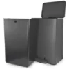 Cesto Recipiente Basura C/ Pedal Otten 30 Lts Gris