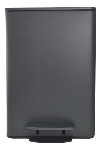 Cesto Recipiente Basura C/ Pedal Otten 30 Lts Gris