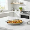 Fuente Bandeja Oval Acero Inoxidable Otten 35 cm