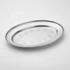 Fuente Bandeja Oval Acero Inoxidable Otten 35 cm