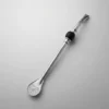 BOMBILLA CURVA 22CM ACERO INOX C/CEPILLO - OTTEN -