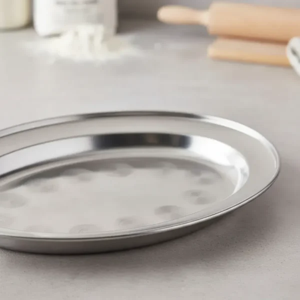 Fuente bandeja Oval Acero Inoxidable Otten 22 cm