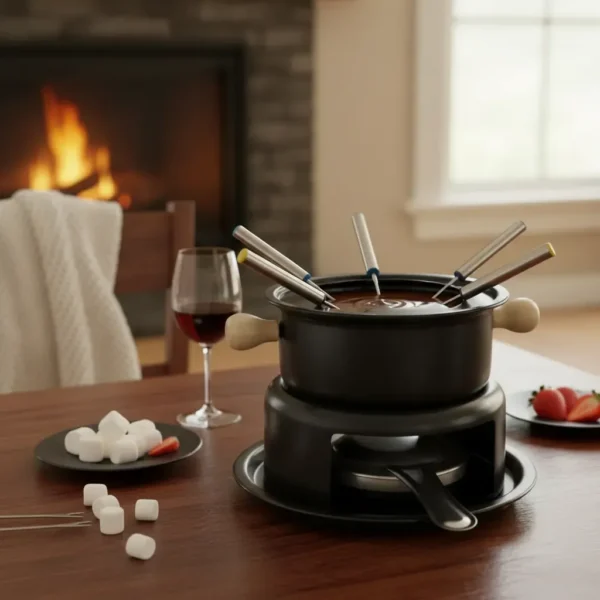 Set X 11 Piezas Fondue Antiadherente 6 Personas