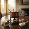 Set De Fondue Antiadherente Para 6 Personas Calidad Premium