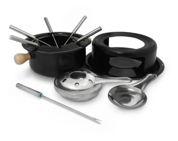 Set X 11 Piezas Fondue Antiadherente 6 Personas