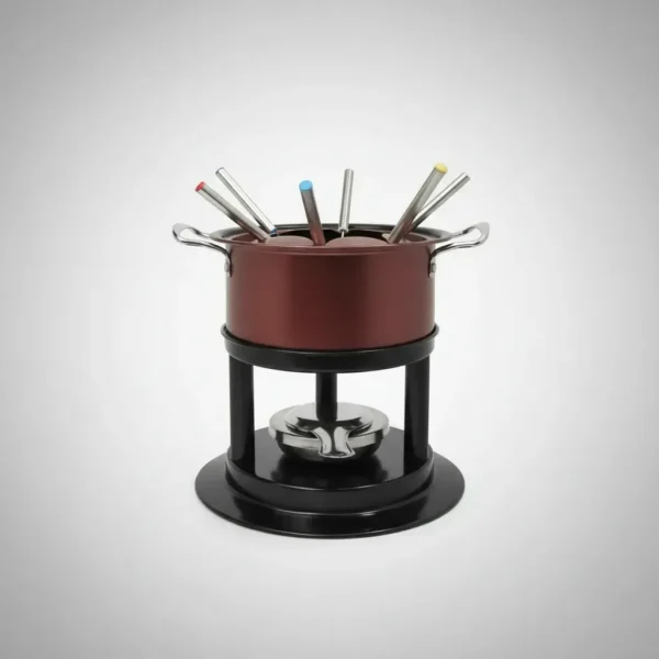 Set De Fondue Antiadherente Para 6 Personas Calidad Premium