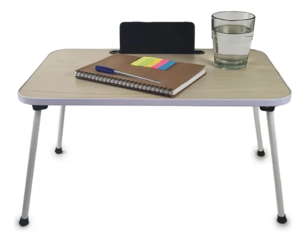 Mesa Bandeja De Cama Plegable Para Tablet Notebook Otten Marrón Claro