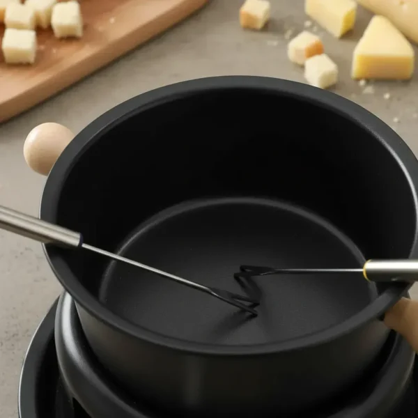 Set X 11 Piezas Fondue Antiadherente 6 Personas