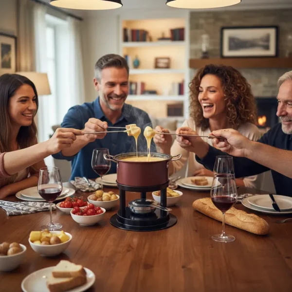 Set De Fondue Antiadherente Para 6 Personas Calidad Premium